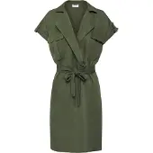 Noisy May Robe-chemise 'Vera' vert