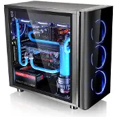 Thermaltake View 31 TG - Midi Tower - PC - SPCC - Verre trempé - Noir - ATX,Micro ATX,Mini-ITX - Gaming