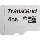 Transcend 300S - Carte mémoire flash - 4 Go - Class 10 - microSDHC
