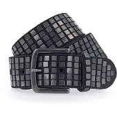 B.belt Ceinture 'Quinn' gris / anthracite / noir