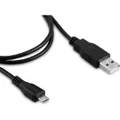 Kwmobile Câble de charge USB micro pour Sony smartphone en noir