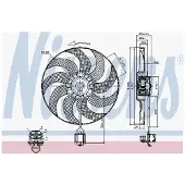 Nissens Ventilateur, refroidissement du moteur