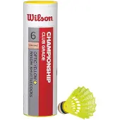 Wilson Volants De Badminton Championship 78 6 Unités