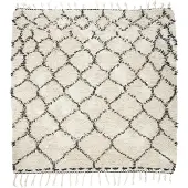 House Doctor Tapis | Zena | Blanc Noir | 206230010