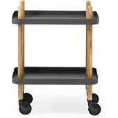 Normann Copenhagen Block table d'appoint de gris foncé