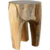 Nordal A/s Tabouret En Bois Teak | Finition Naturelle | 1989