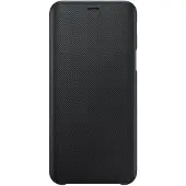 Samsung Galaxy J6 (2018) Coque à Rabat Portefeuille Noir