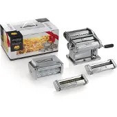 Marcato Multipast - Machine à pâtes - (6 types de pâtes) - 32x21.5x21.5cm
