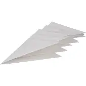 Patisse Sacs à Pipes Jetables 40 cm 5 Pièces Blanc/Papier