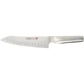 Global Ni GN-002 couteau de chef oriental 20 cm avec alvéoles