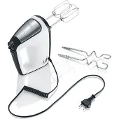 Severin , batteur électrique HM 3830, blanc et noir