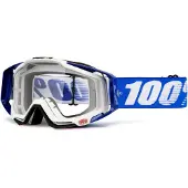 100% Hommes, Lunettes de sport, Goggle Racecraft (Bleu, Bleu), Bleu