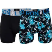Cr7 - Cristiano Ronaldo Sous-vêtements azur / gris / noir / blanc naturel