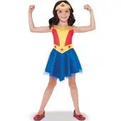 Vegaoo Wonder Woman Robe Tutu Wonder Woman + Tiare