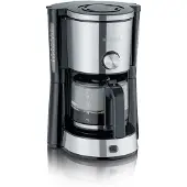 Severin Ka4825 1.25l Drip Coffee Maker 10 Cups Argenté One Size / EU Plug 220V