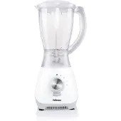 Tristar Mixeur sur socle 1,5L 430W interrupteur à impulsion Blender Smoothie Maker Shake Barmixer blanc