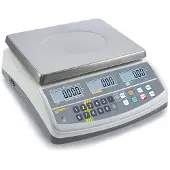 Kern Balance poids-prix blanche - 15kg / 2g - LCD