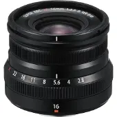 Fujifilm Objectif focal fixe Fuji XF 16 mm f/2.8 R WR Noir