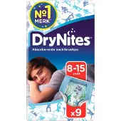Huggies CULOTTES ABSORBANTES BAMBINO JETABLE 8-15 ans 9 unités