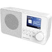 Scansonic DA220 (DAB+ DAB, FM), Radio, Blanc