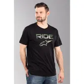 Alpinestars T-shirt manches courtes homme coton Ride 2.0 camouflage