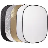 Caruba 5 en 1 doré, argenté, noir, blanc, translucide 102 x 153 cm