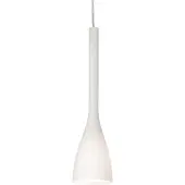 Ideal Lux Lampe à suspension rétro Ø105mm | Moderne | Blanc | Verre | Lampe à suspendre Lampe à suspendre Lampe à suspension