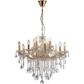 Ideal Lux - Lustre avec chaîne 12xE14/40W/230V or