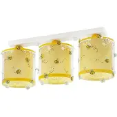 DALBER D-71093 - Plafonnier pour enfant BEE HAPPY 3xE27/60W/230V