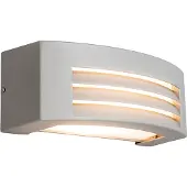 QAZQA Applique murale moderne grise IP44 - Hurricane 1