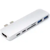 Caruba Hub Caruba Duo pour USB C Gris