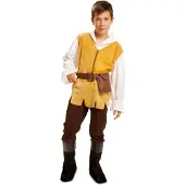 MOM Junior Innkeeper Costume Jaune 10-12 Years Enfants