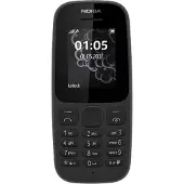 Nokia Téléphone portable 105 - noir (Dual-SIM)