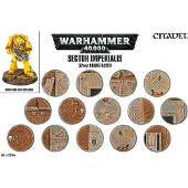 Games Workshop Sector Imperialis: 32mm Round Bases-