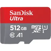 SanDisk Micro SDXC Ultra Android 512 Go 100 Mo/s Class 10 A1