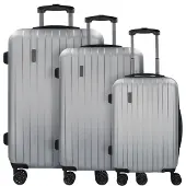 Bugatti Ensemble de bagages argent