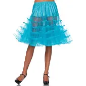 Leg avenue Jupon mi-long O/S TURQU