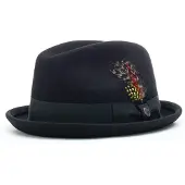 Brixton Chapeaux 'GAIN' noir