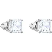 Swarovski Boucles d'oreilles 'Stilla' argent / transparent