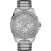 GUESS Gents Frontier Watch Argenté Homme
