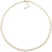 Elli PREMIUM Chaîne or / blanc perle