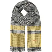 Barts Nemesia Scarf Jaune,Gris Femme