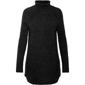 Pieces Pull-over 'Ellen' noir chiné