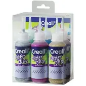 Creall Colle à paillettes Creall, 6x100ml