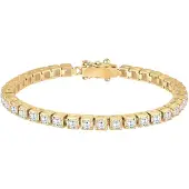Elli PREMIUM Bracelet or / blanc