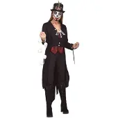 MOM Voodoo Master Woman Costume Rouge M-L Enfants