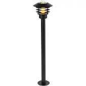 QAZQA Lampe d'extérieur moderne noire 100 cm IP44 - Prato