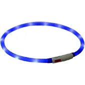 Trixie Bracelet USB lumineux XS-XL bleu roi