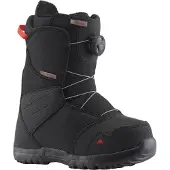 Burton - Boots de snowboard - Zipline Boa Black - Taille Enfant 22 - Noir