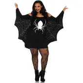 Leg avenue Robe en jersey toile d'araign e